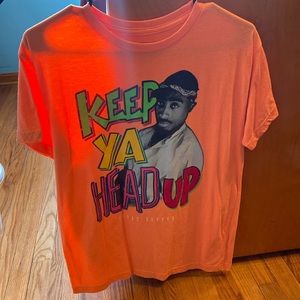 Orange Tupac T-Shirt